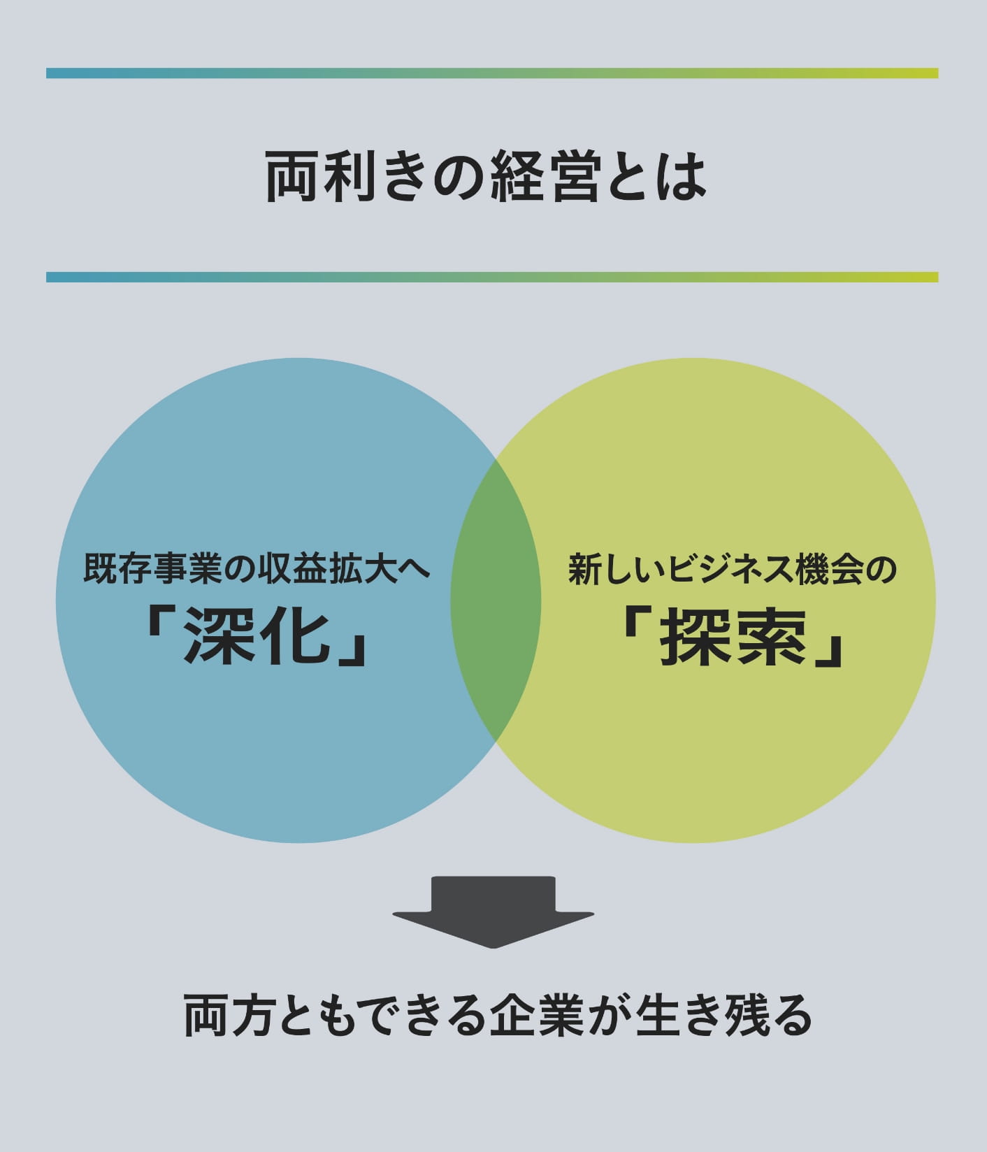 両利きの経営とは