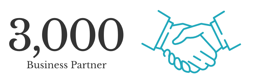 3,000 Business Partner